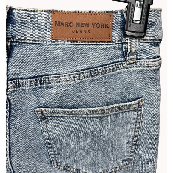 Marc New York Womens Light Wash High-Rise Skinny Jeans Size 4 - Picture 5 of 13